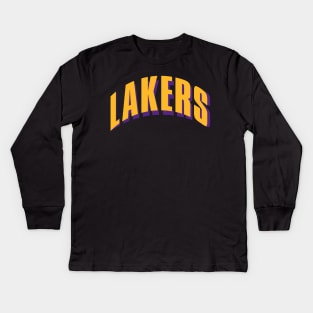 Lakers Kids Long Sleeve T-Shirt